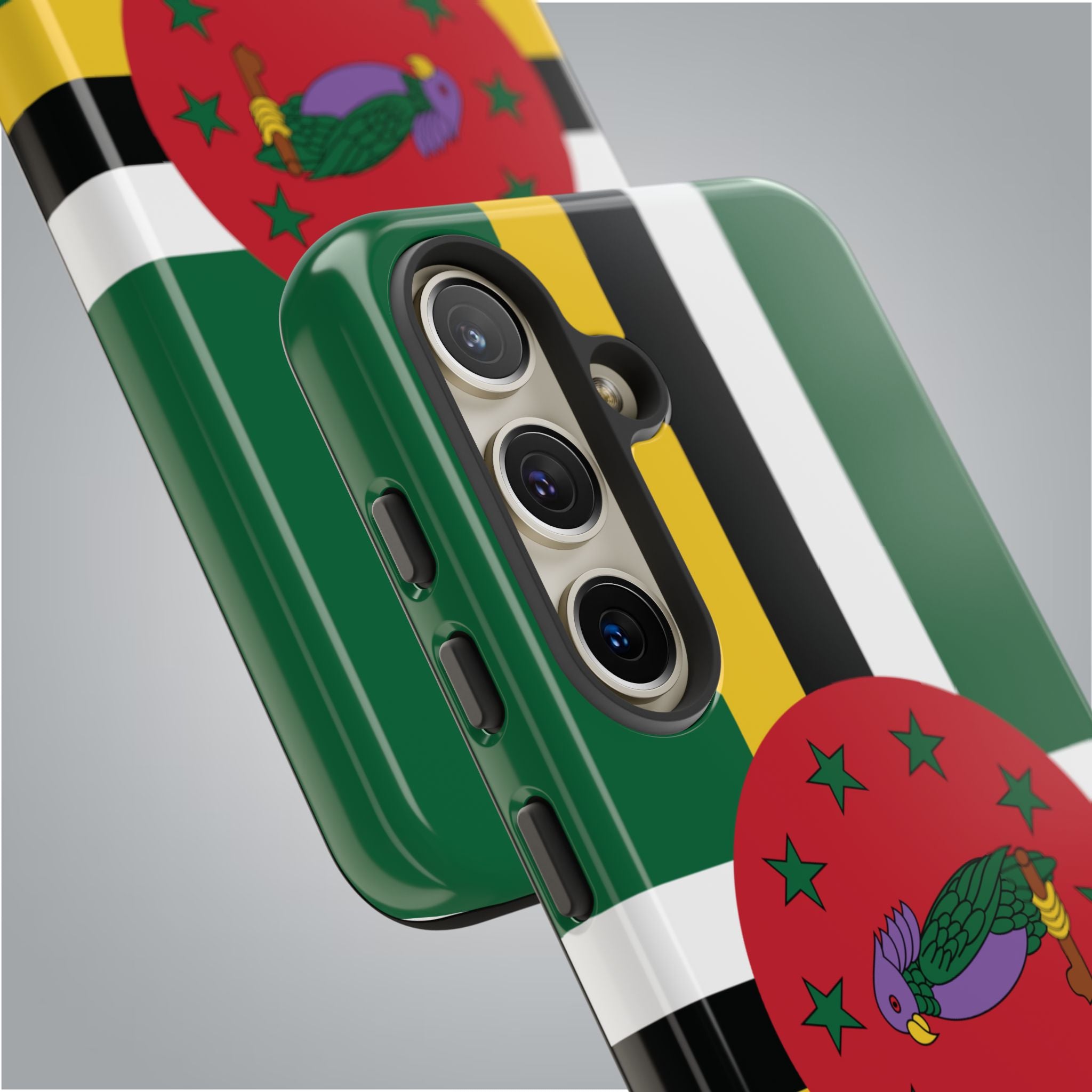 Dominica Flag Tough Phone Case - Irie Blues Boutique
