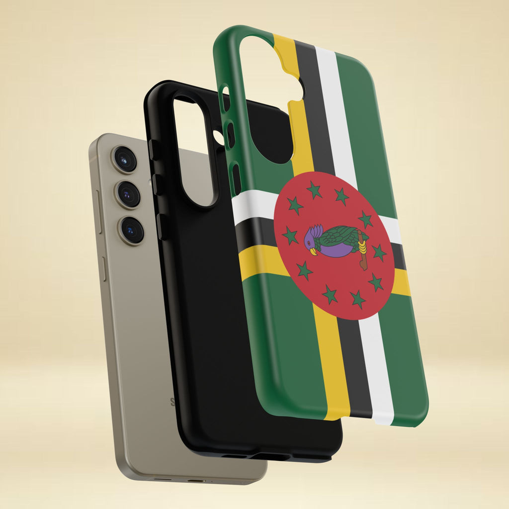 Dominica Flag Tough Phone Case - Irie Blues Boutique