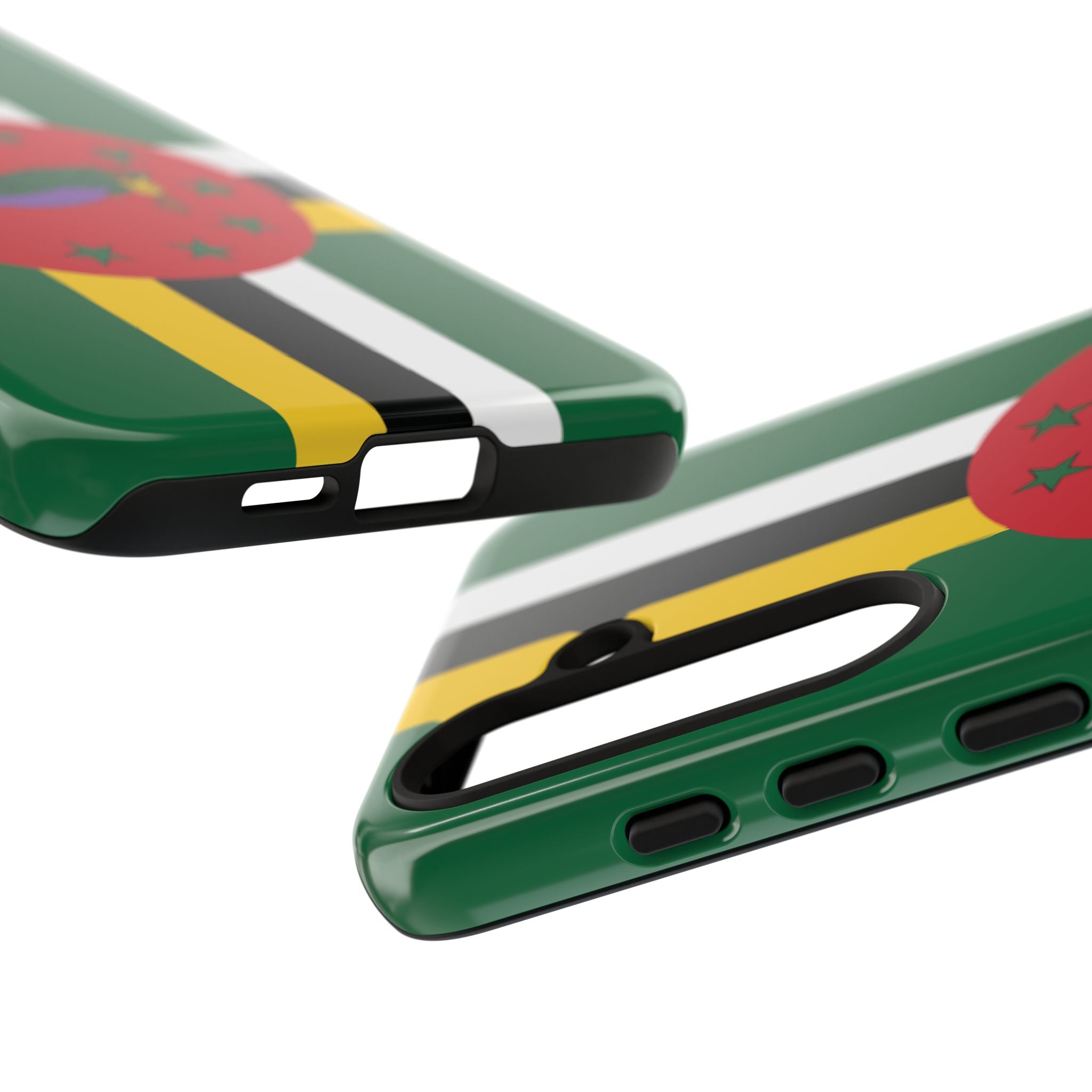 Dominica Flag Tough Phone Case - Irie Blues Boutique