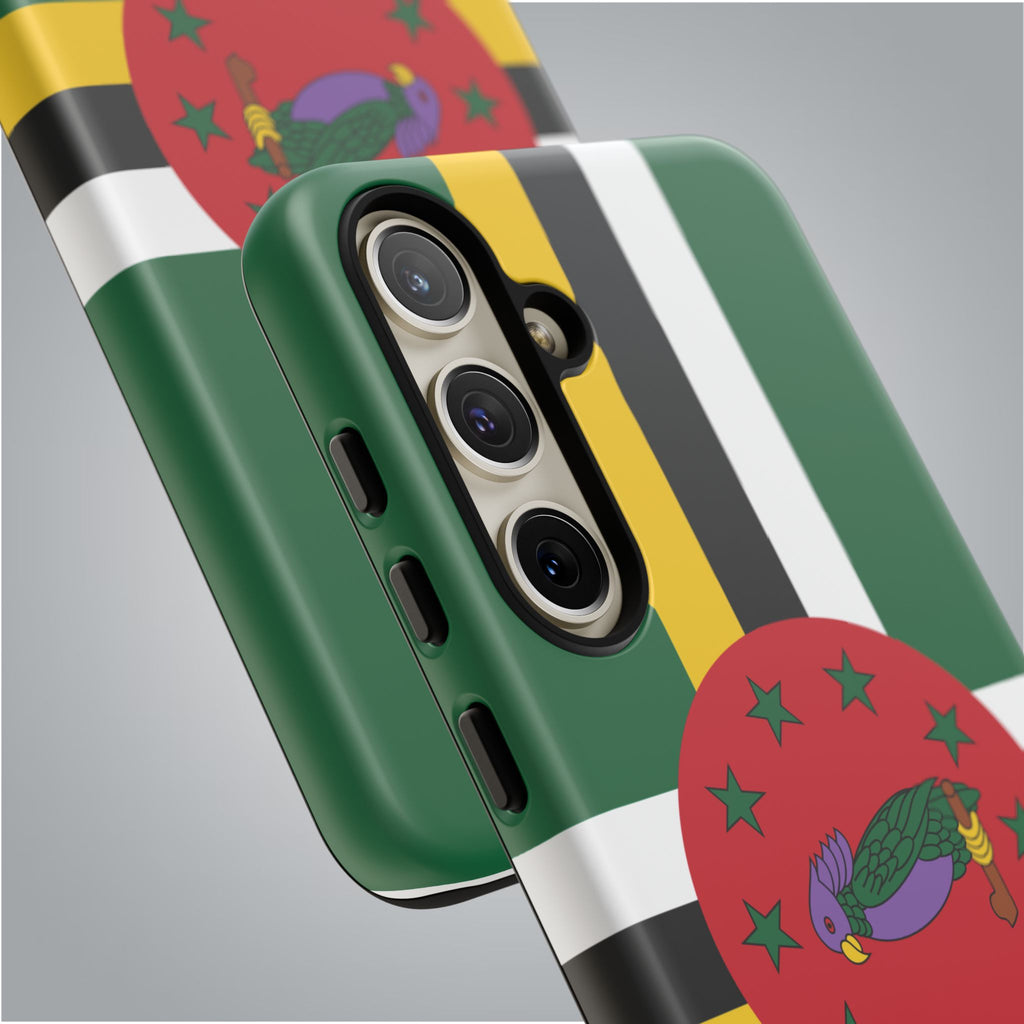 Dominica Flag Tough Phone Case - Irie Blues Boutique