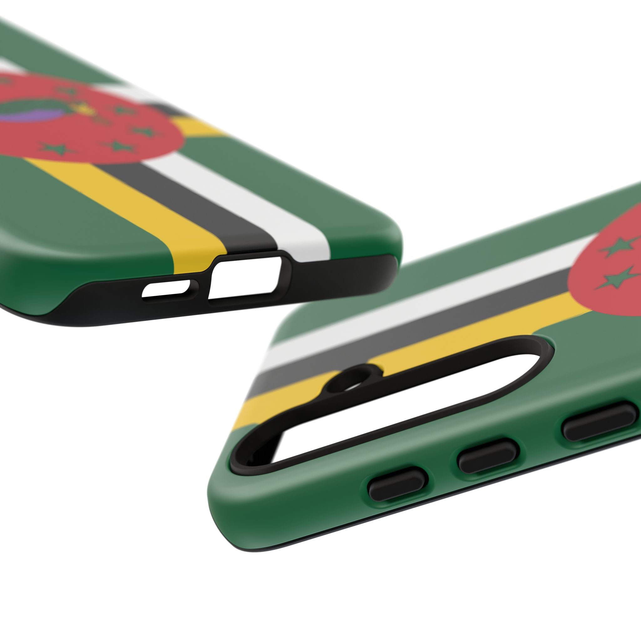 Dominica Flag Tough Phone Case - Irie Blues Boutique