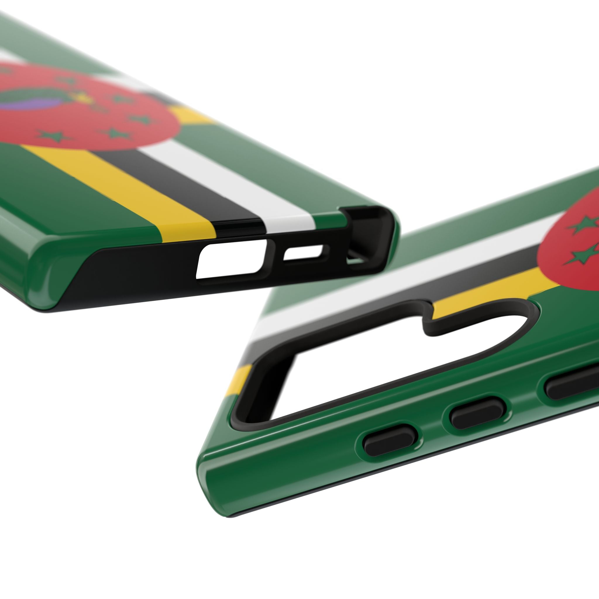 Dominica Flag Tough Phone Case - Irie Blues Boutique