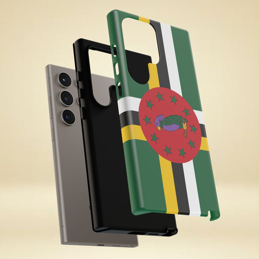 Dominica Flag Tough Phone Case - Irie Blues Boutique