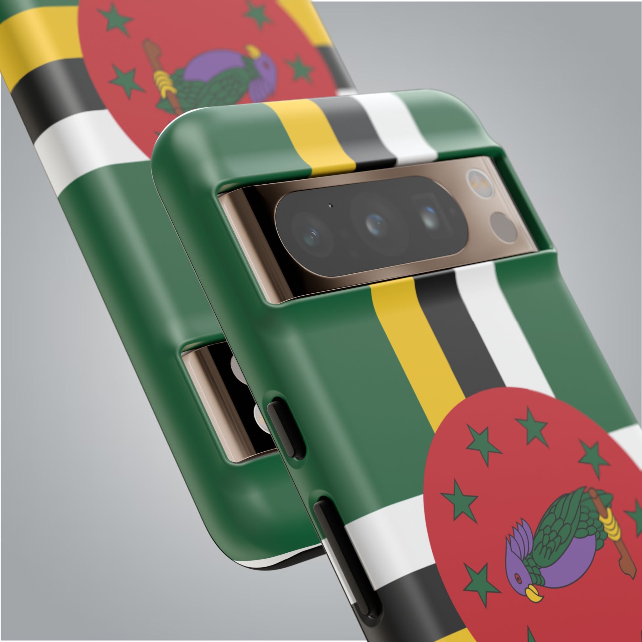 Dominica Flag Tough Phone Case - Irie Blues Boutique