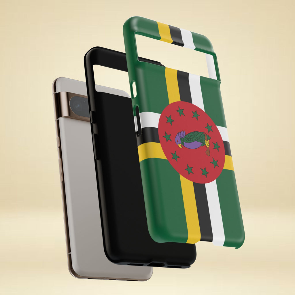 Dominica Flag Tough Phone Case - Irie Blues Boutique