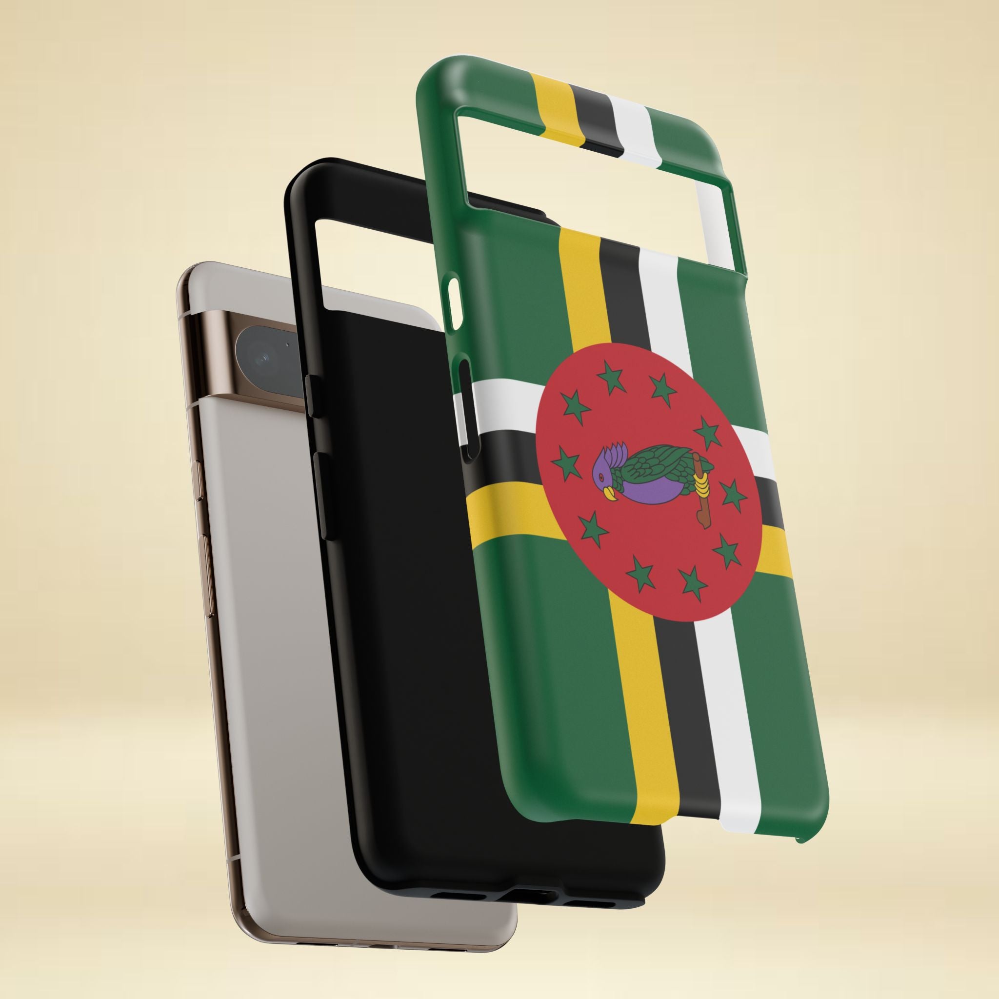 Dominica Flag Tough Phone Case - Irie Blues Boutique