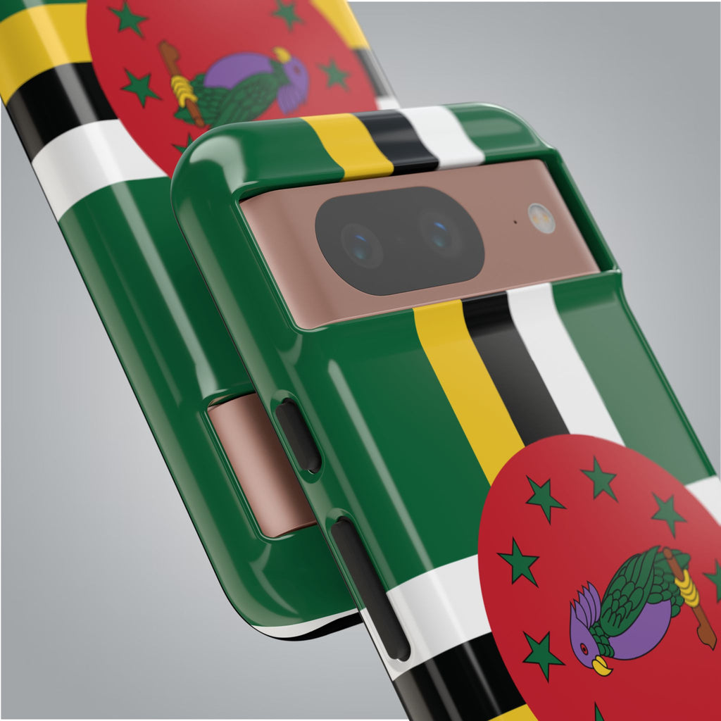 Dominica Flag Tough Phone Case - Irie Blues Boutique