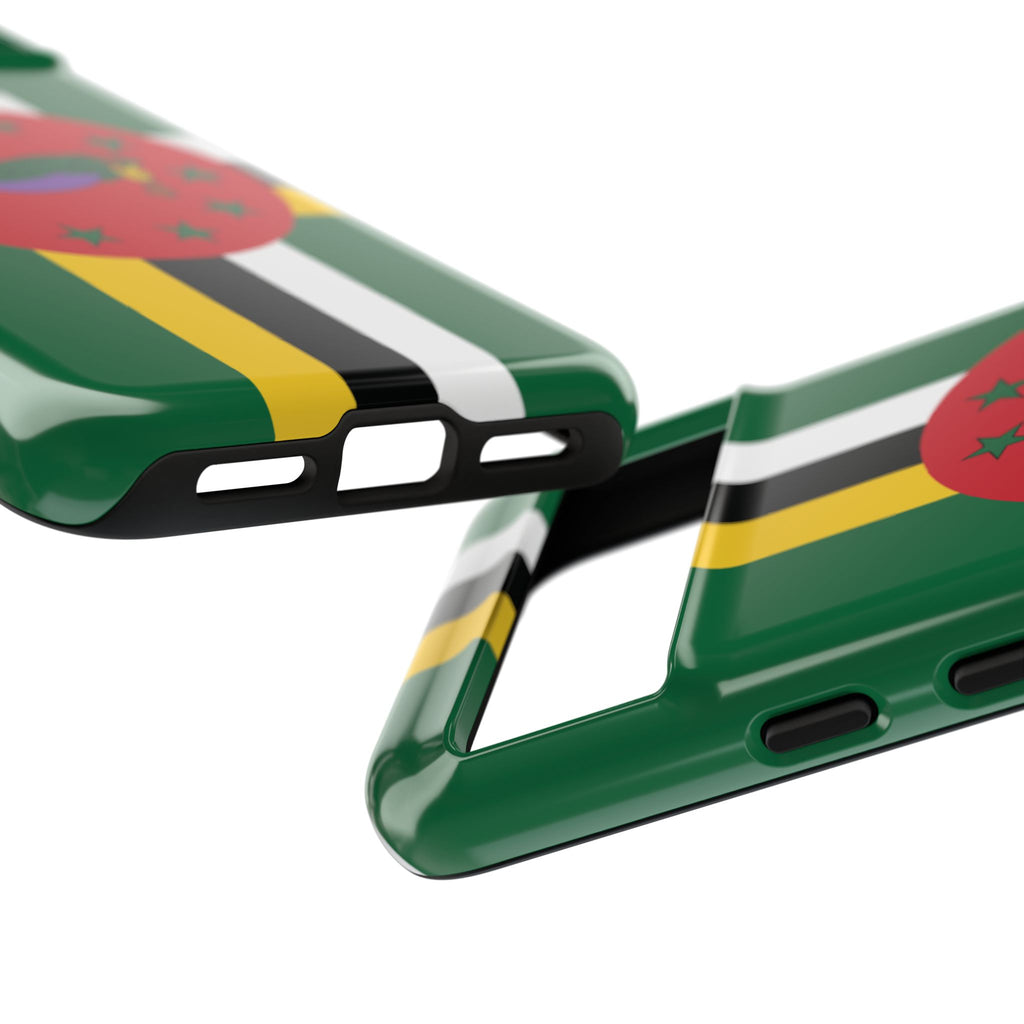 Dominica Flag Tough Phone Case - Irie Blues Boutique