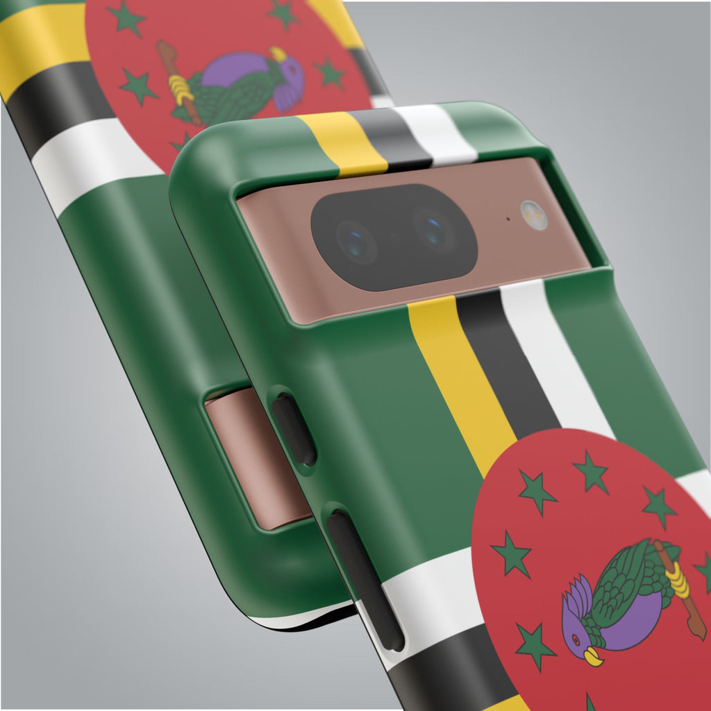 Dominica Flag Tough Phone Case - Irie Blues Boutique