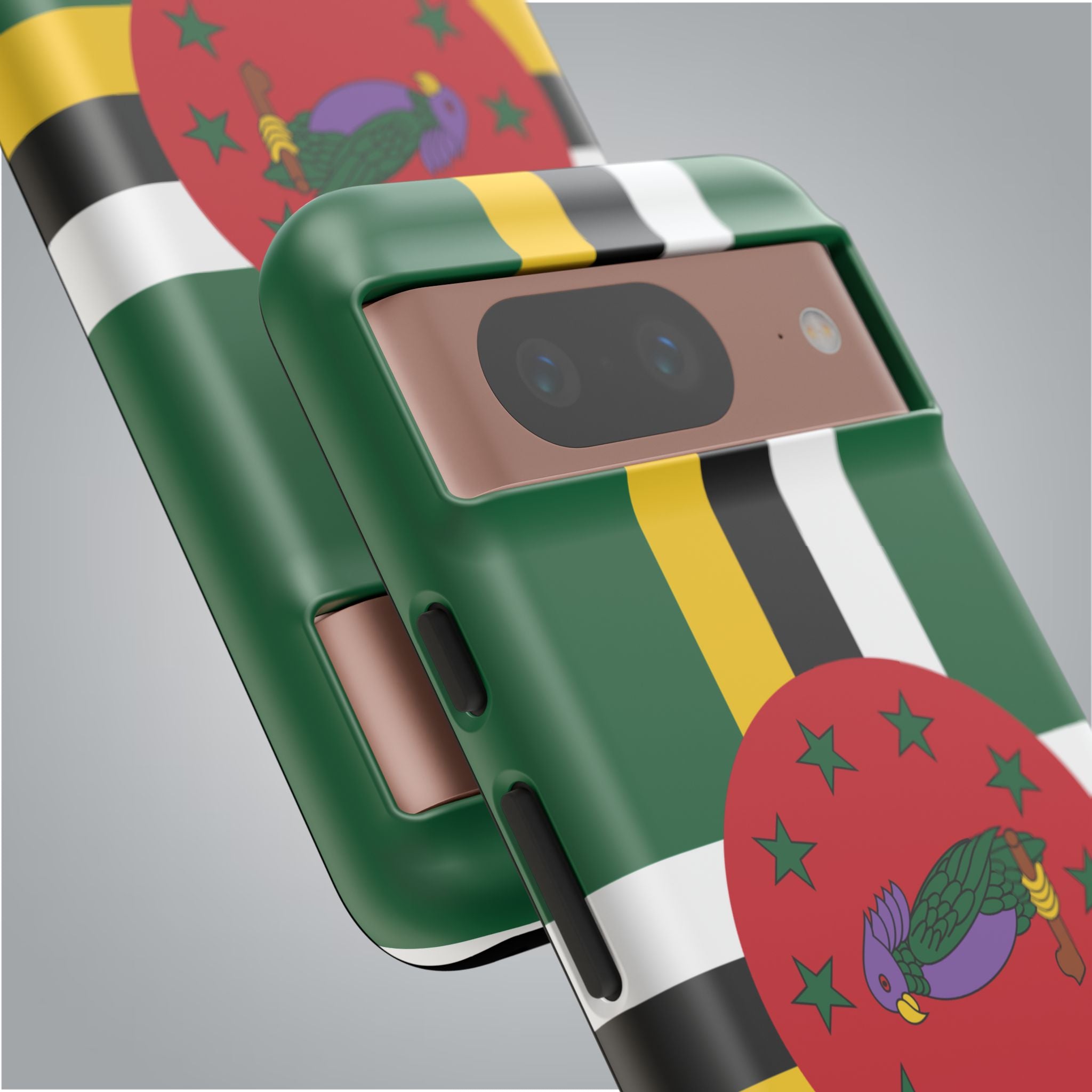 Dominica Flag Tough Phone Case - Irie Blues Boutique