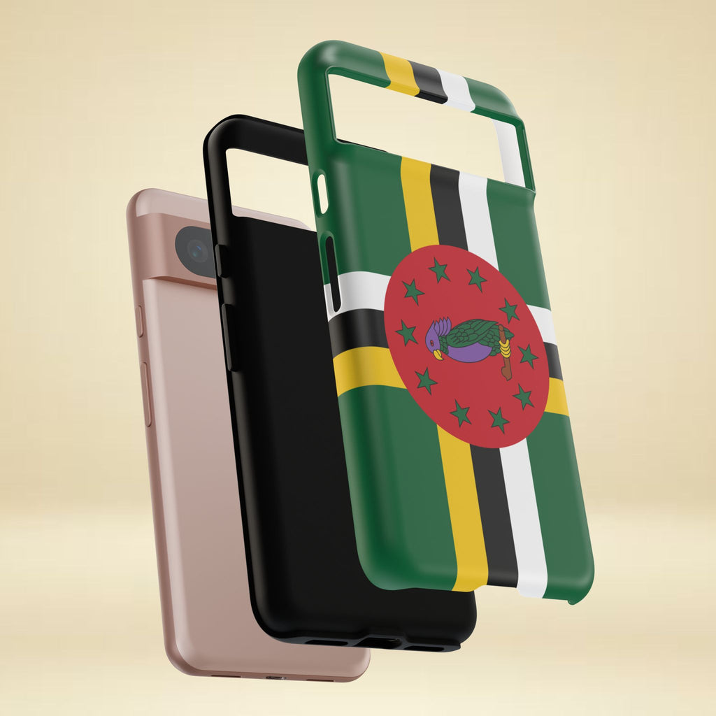 Dominica Flag Tough Phone Case - Irie Blues Boutique