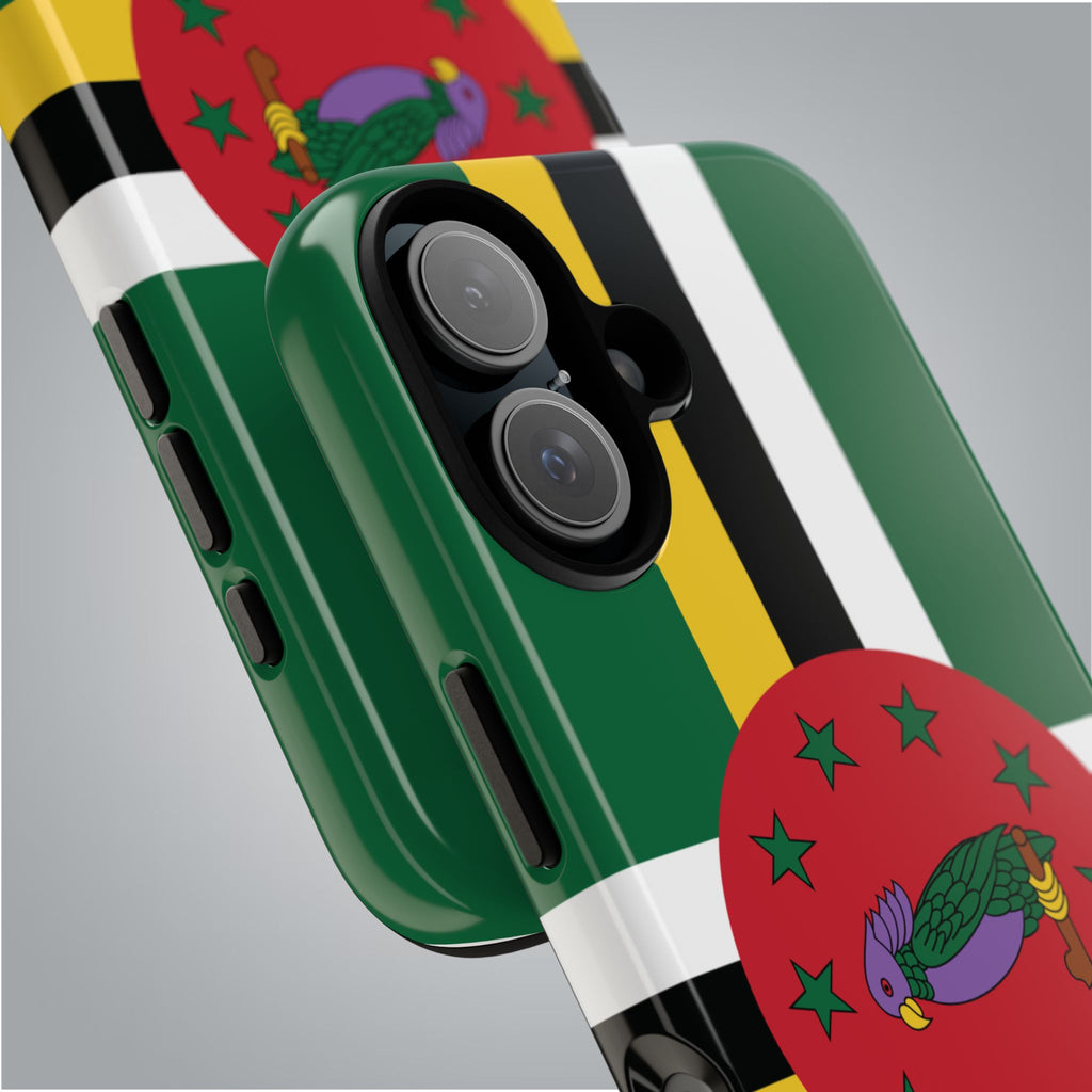Dominica Flag Tough Phone Case - Irie Blues Boutique
