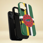 Dominica Flag Tough Phone Case - Irie Blues Boutique