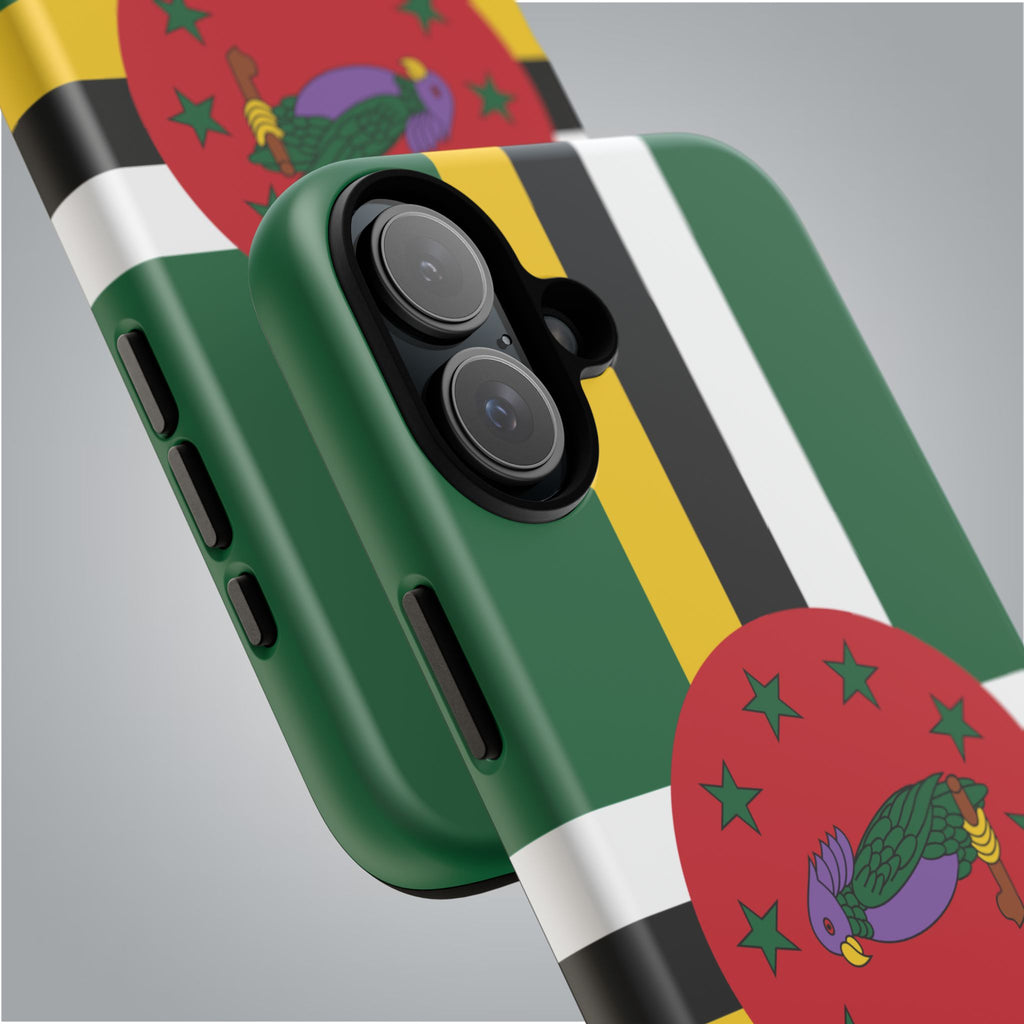 Dominica Flag Tough Phone Case - Irie Blues Boutique