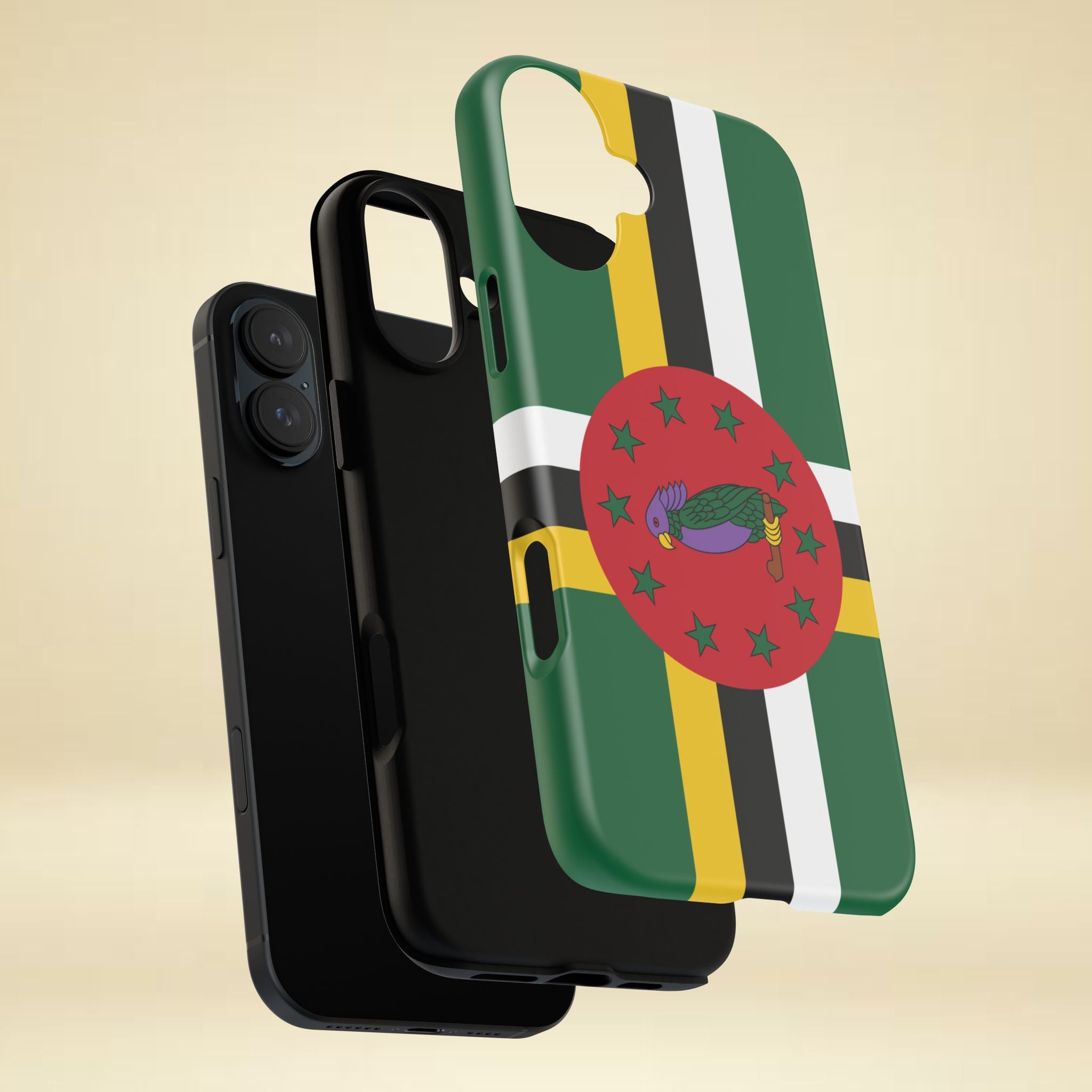 Dominica Flag Tough Phone Case - Irie Blues Boutique