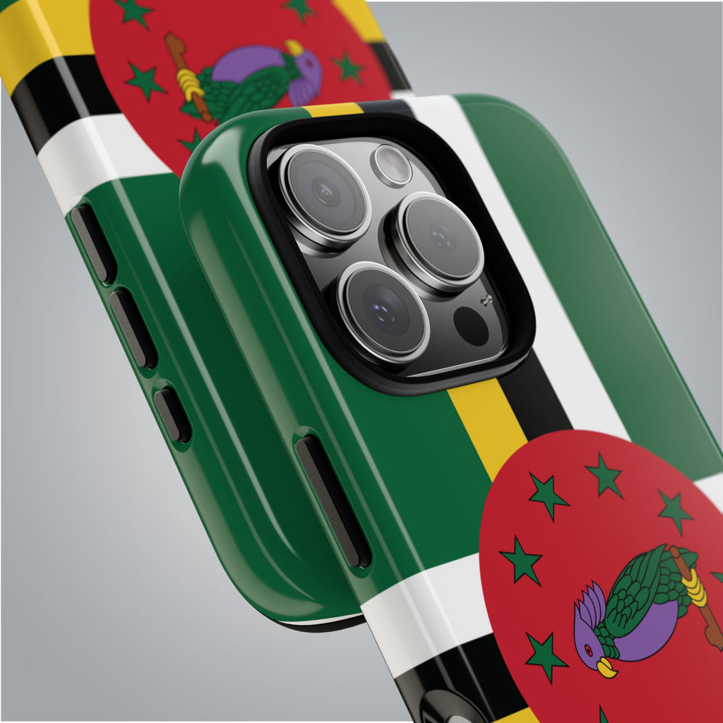Dominica Flag Tough Phone Case - Irie Blues Boutique