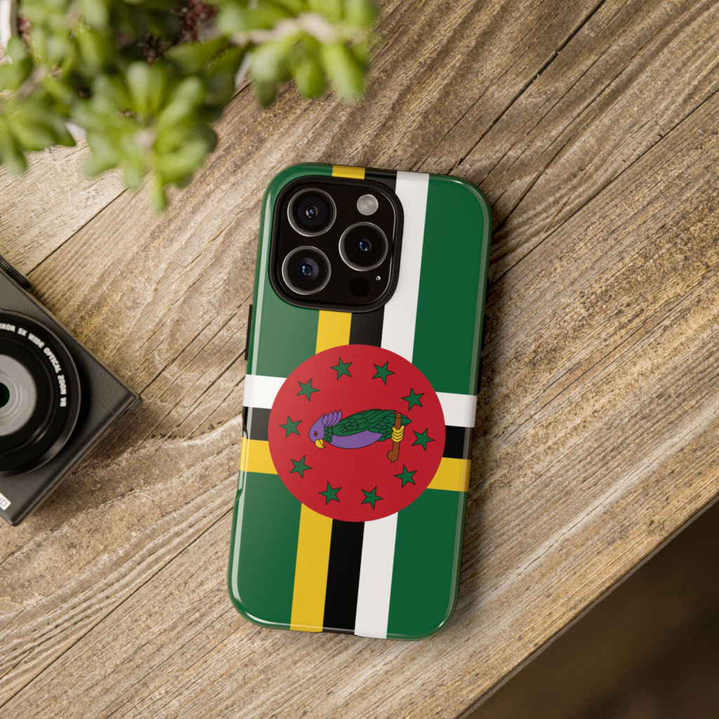 Dominica Flag Tough Phone Case - Irie Blues Boutique