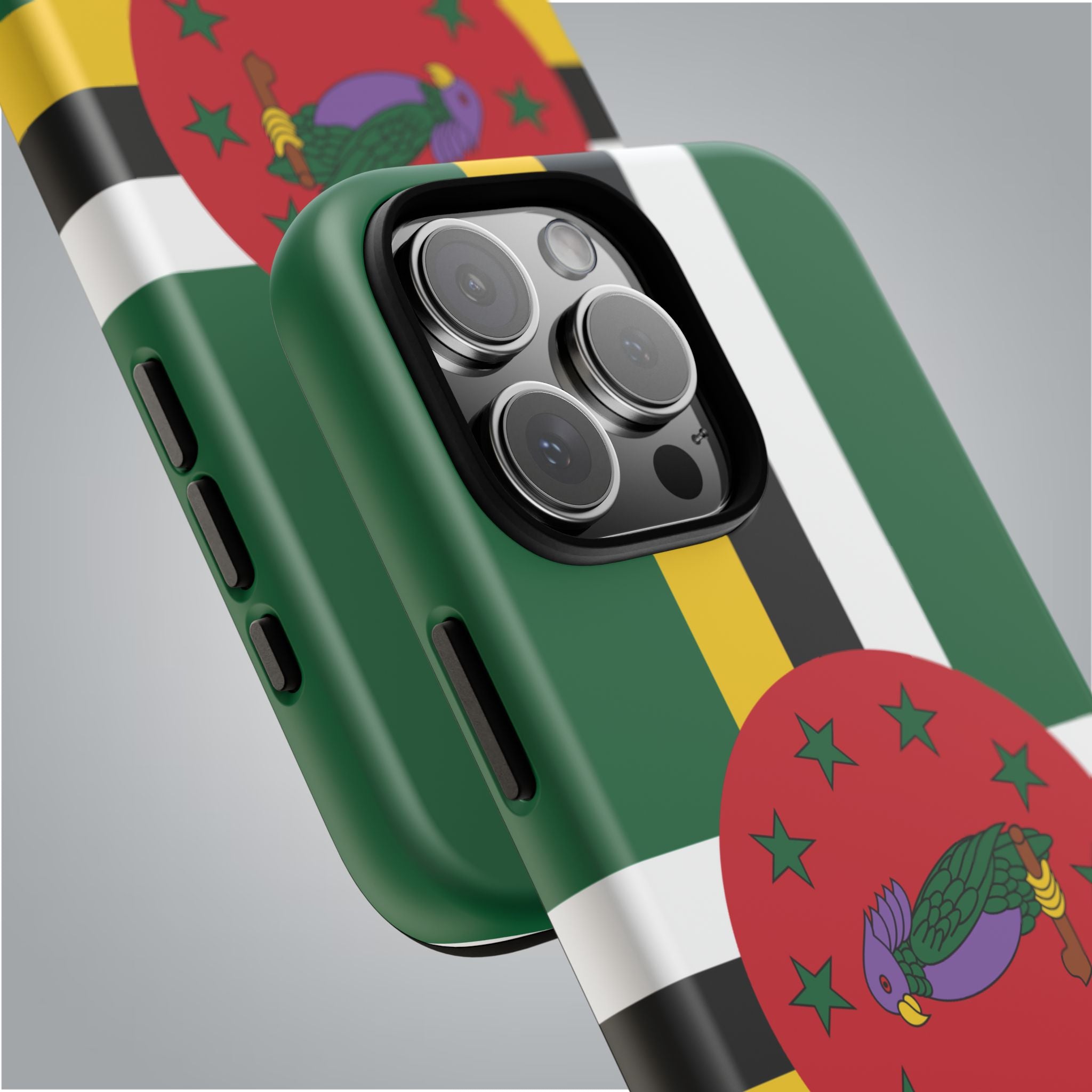 Dominica Flag Tough Phone Case - Irie Blues Boutique