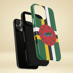 Dominica Flag Tough Phone Case - Irie Blues Boutique