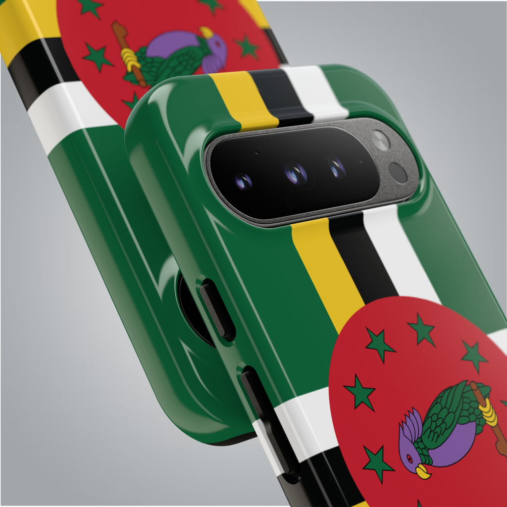Dominica Flag Tough Phone Case - Irie Blues Boutique