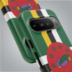 Dominica Flag Tough Phone Case - Irie Blues Boutique