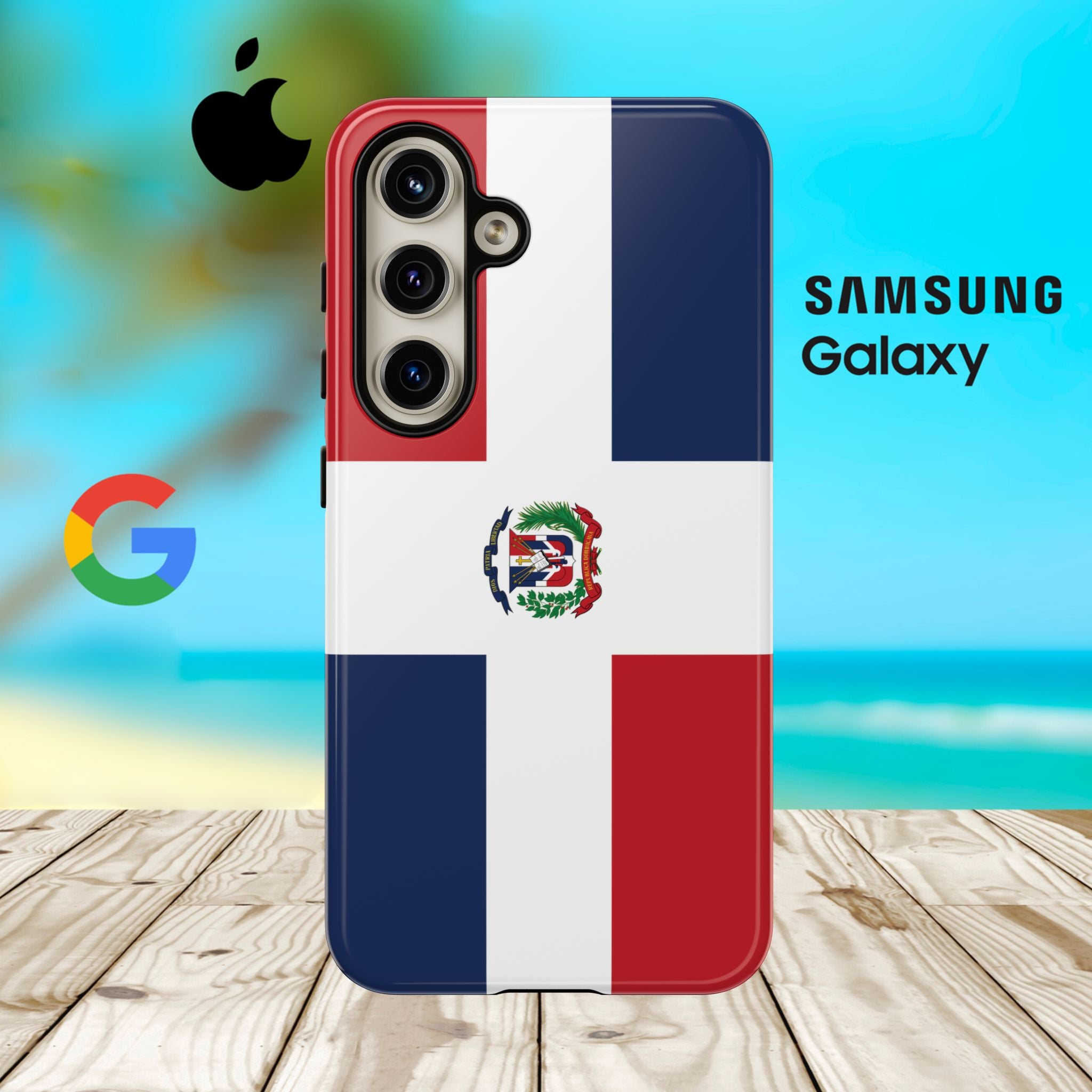 Dominican Republic Tough Phone Case - Irie Blues Boutique