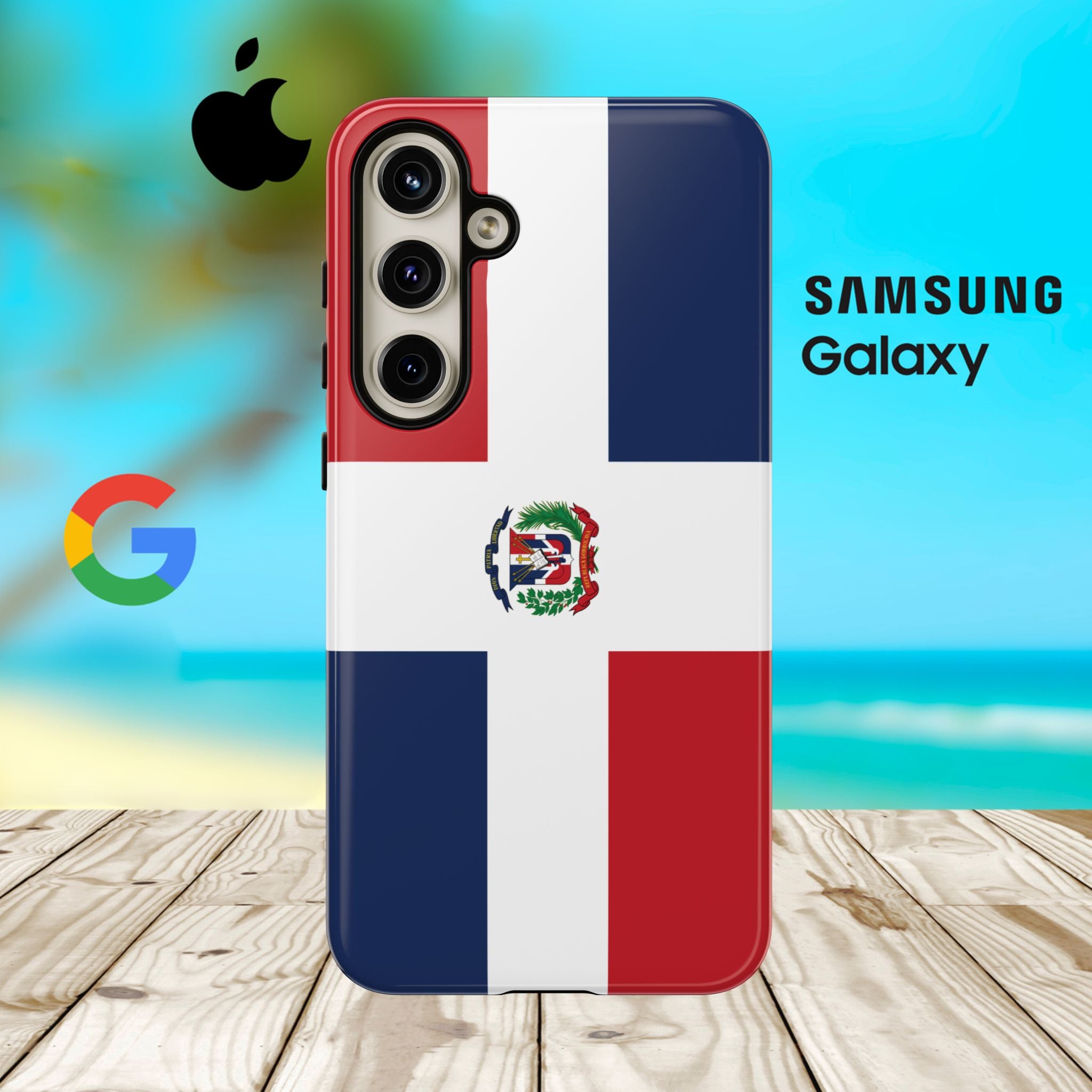 Dominican Republic Tough Phone Case - Irie Blues Boutique