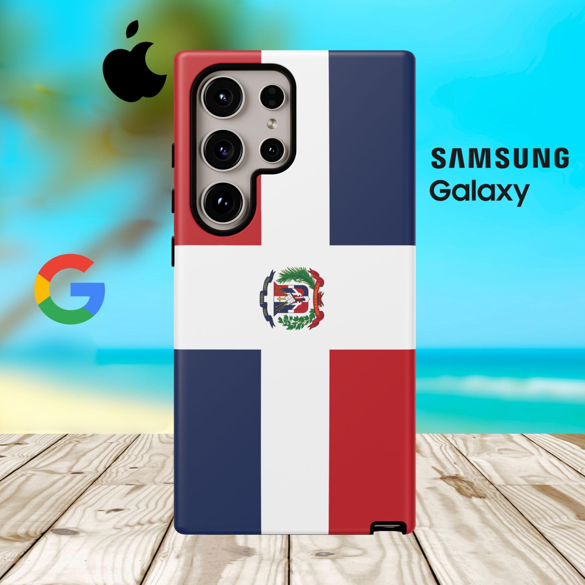 Dominican Republic Tough Phone Case - Irie Blues Boutique