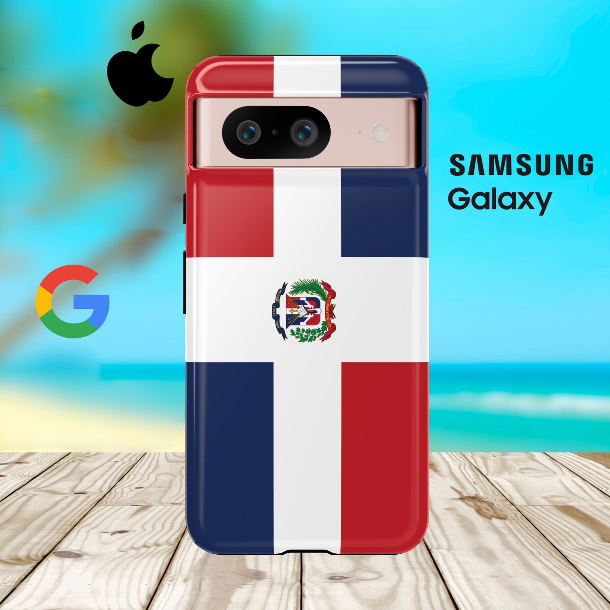 Dominican Republic Tough Phone Case - Irie Blues Boutique