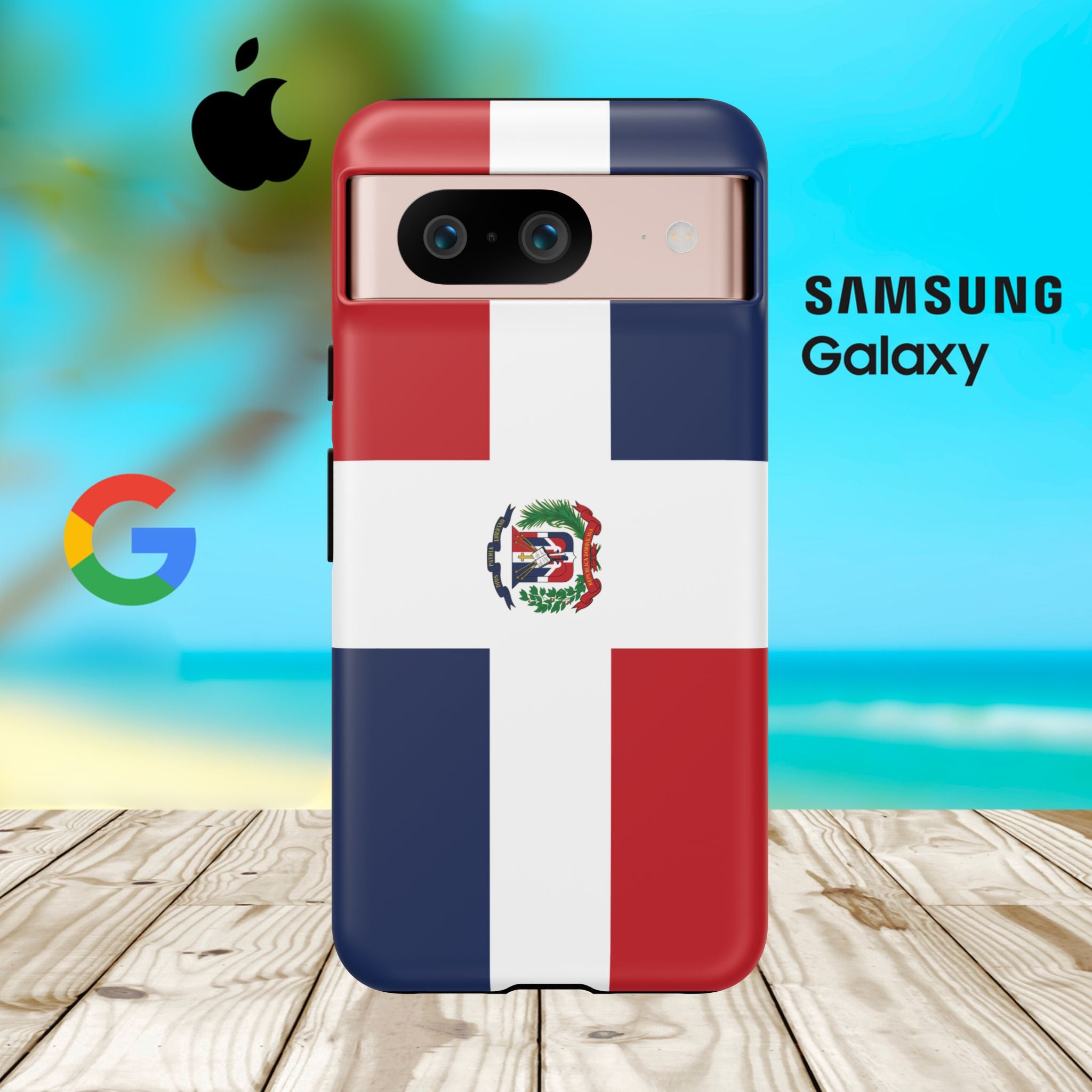 Dominican Republic Tough Phone Case - Irie Blues Boutique