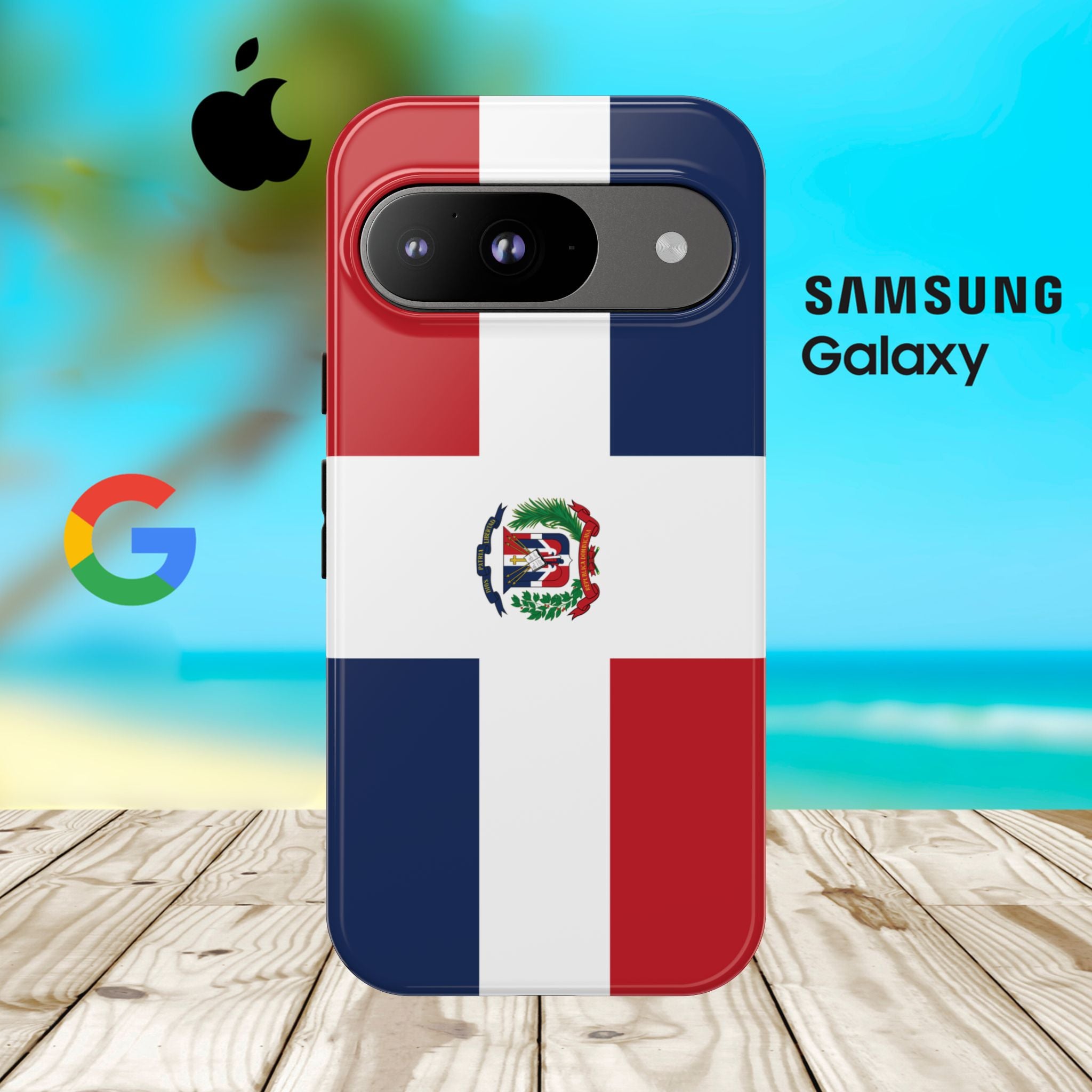 Dominican Republic Tough Phone Case - Irie Blues Boutique