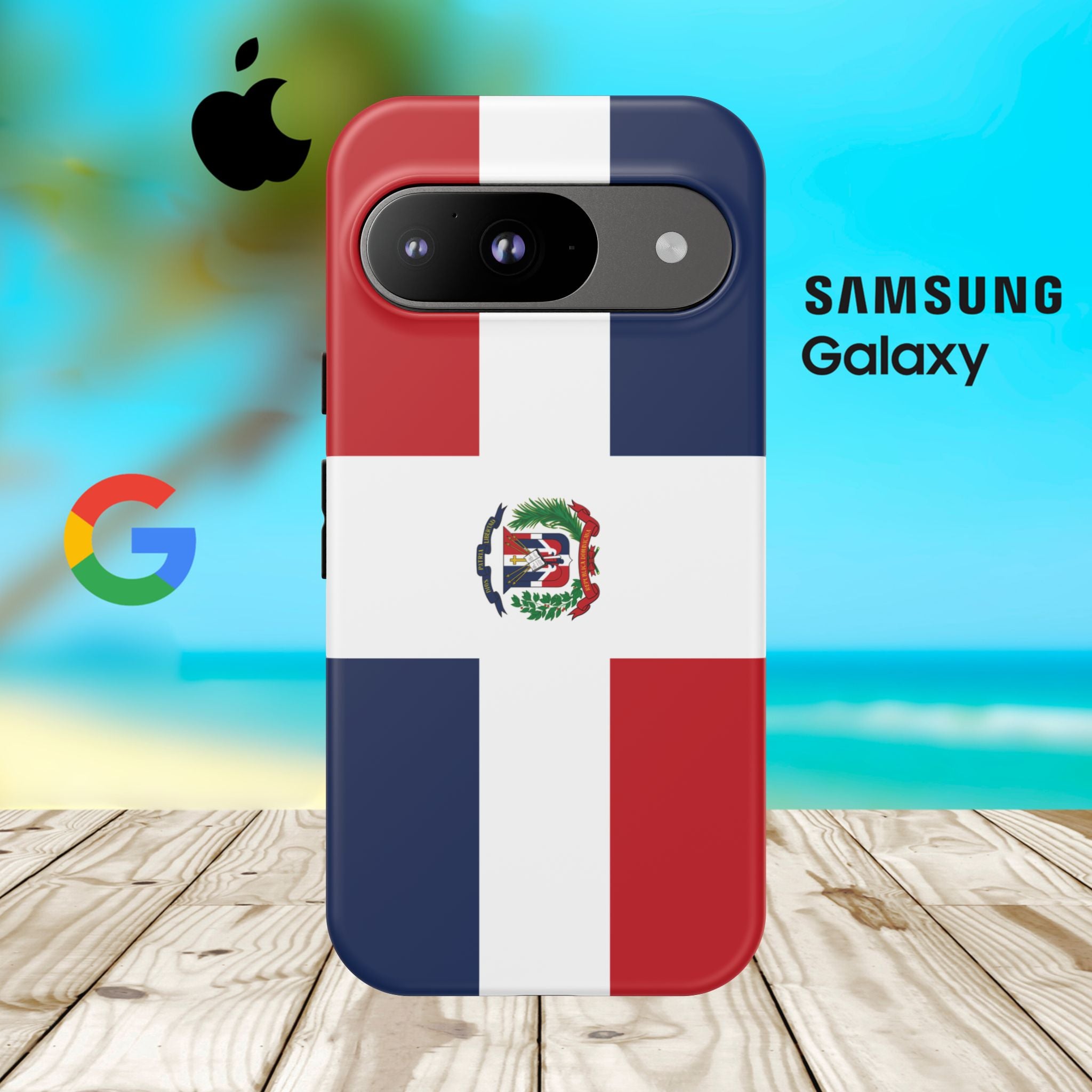 Dominican Republic Tough Phone Case - Irie Blues Boutique