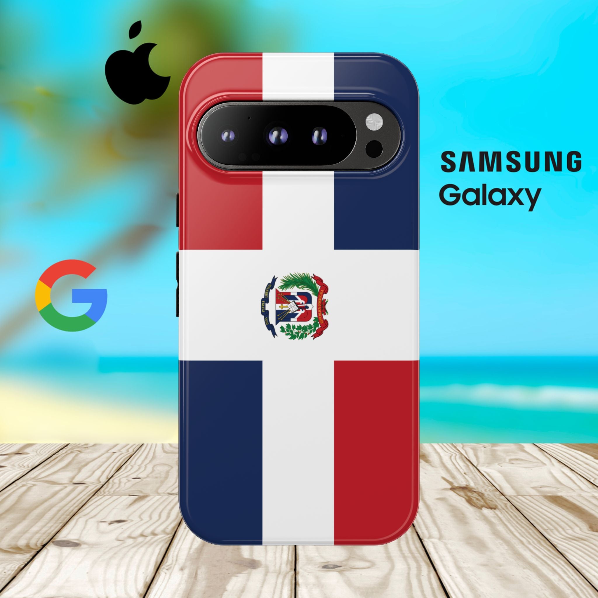 Dominican Republic Tough Phone Case - Irie Blues Boutique