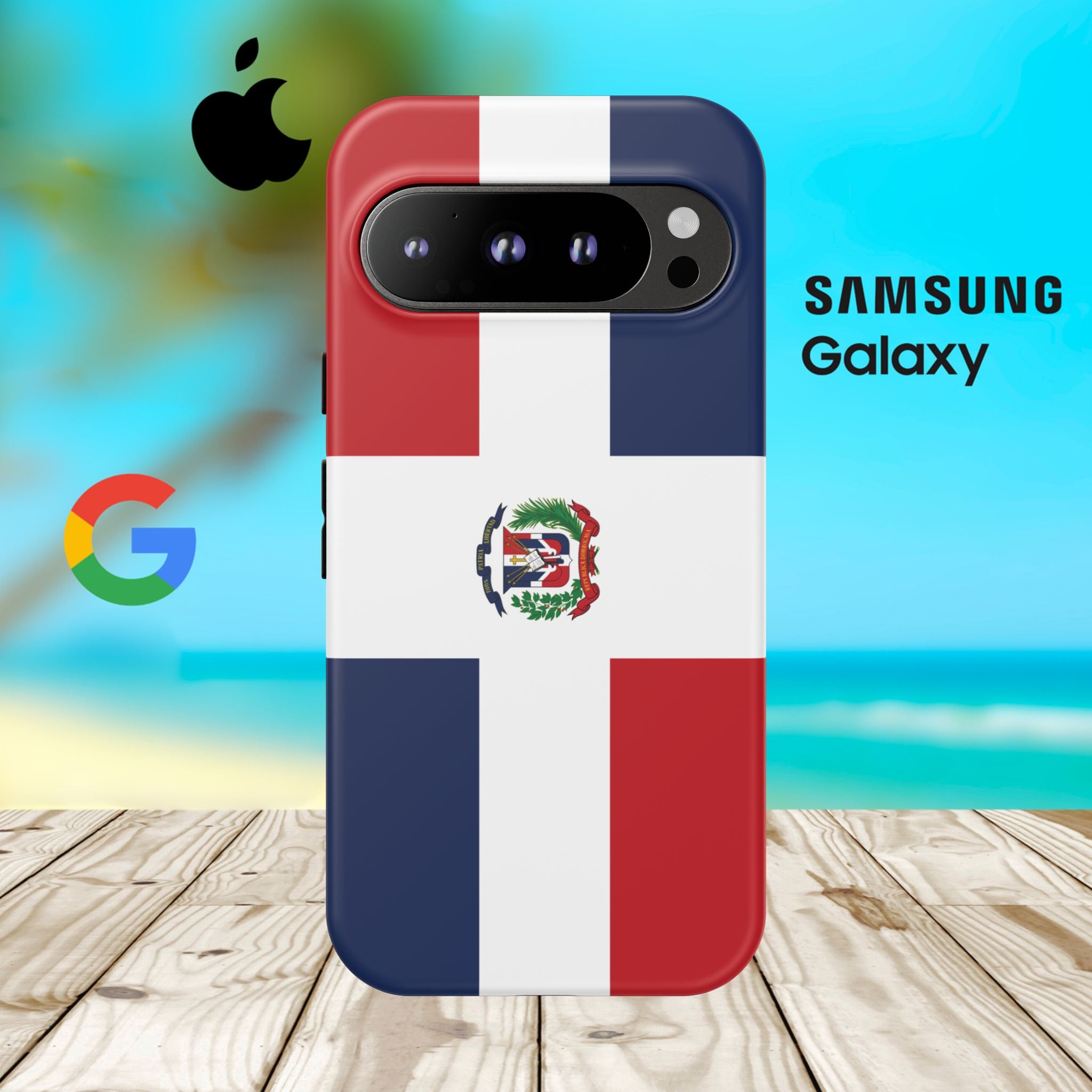 Dominican Republic Tough Phone Case - Irie Blues Boutique