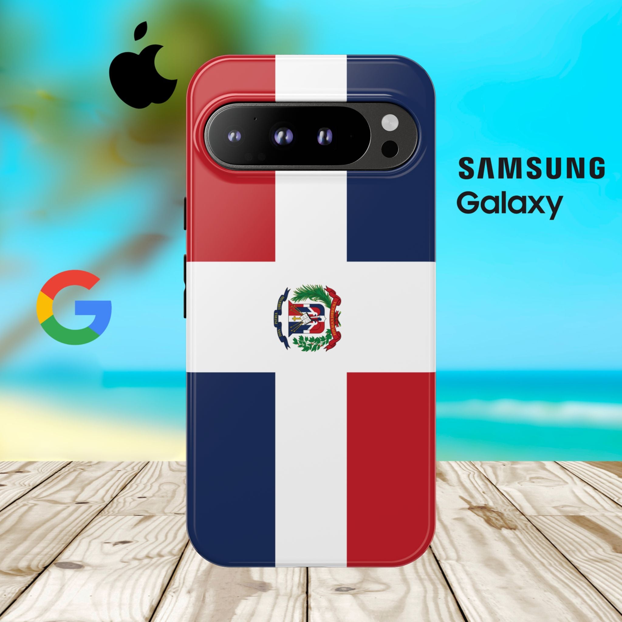 Dominican Republic Tough Phone Case - Irie Blues Boutique