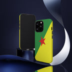 French Guiana Flag Tough Phone Case - Irie Blues Boutique