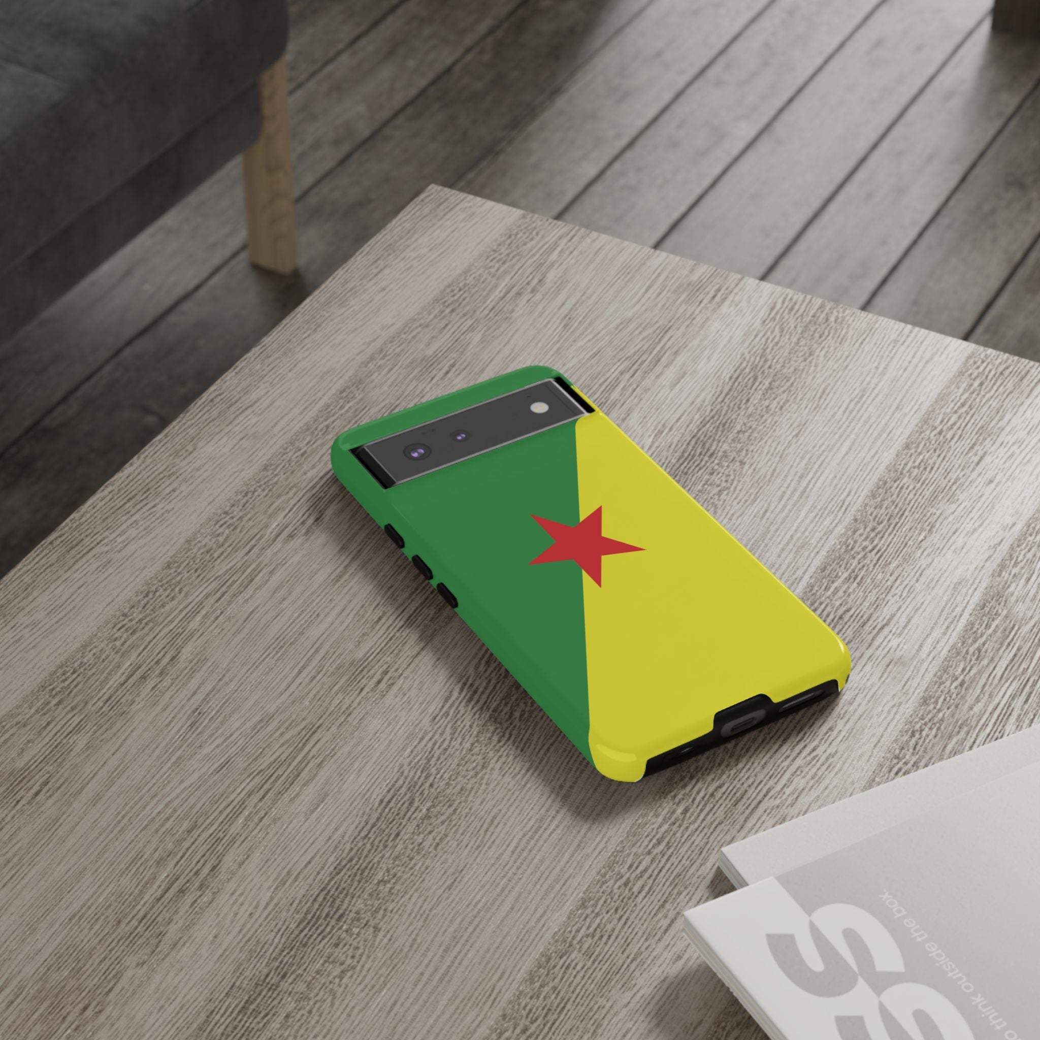 French Guiana Flag Tough Phone Case - Irie Blues Boutique