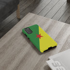 French Guiana Flag Tough Phone Case - Irie Blues Boutique