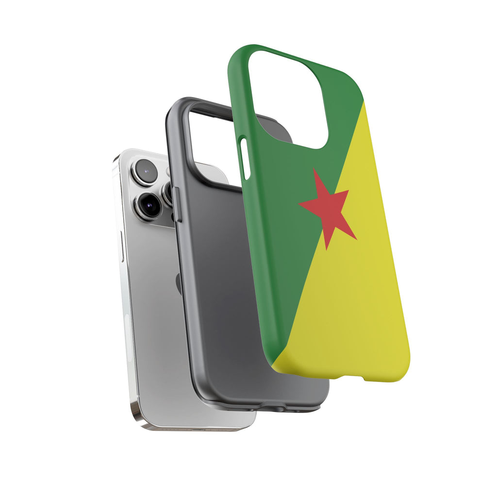 French Guiana Flag Tough Phone Case - Irie Blues Boutique