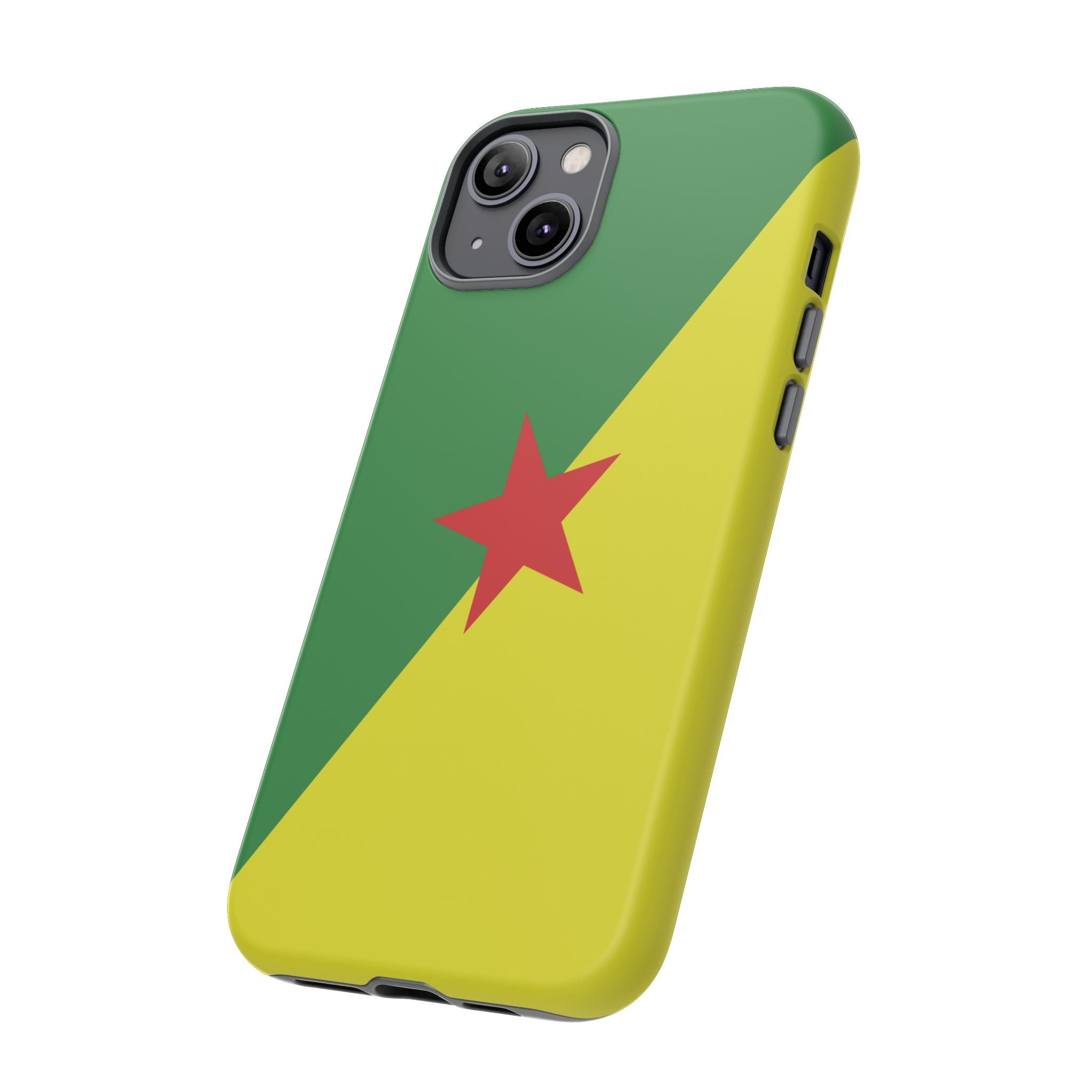 French Guiana Flag Tough Phone Case - Irie Blues Boutique