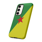 French Guiana Flag Tough Phone Case - Irie Blues Boutique