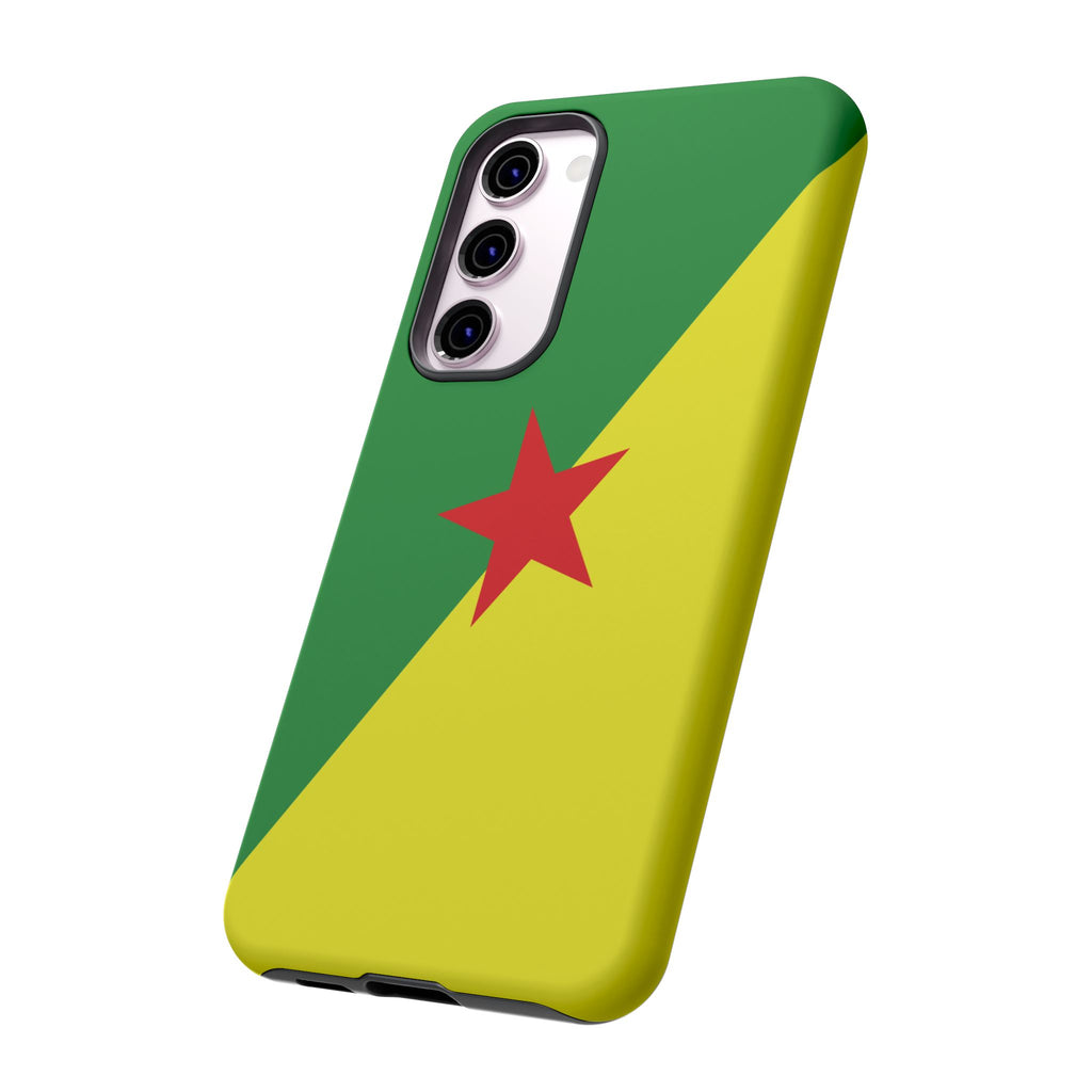 French Guiana Flag Tough Phone Case - Irie Blues Boutique
