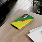 French Guiana Flag Tough Phone Case - Irie Blues Boutique