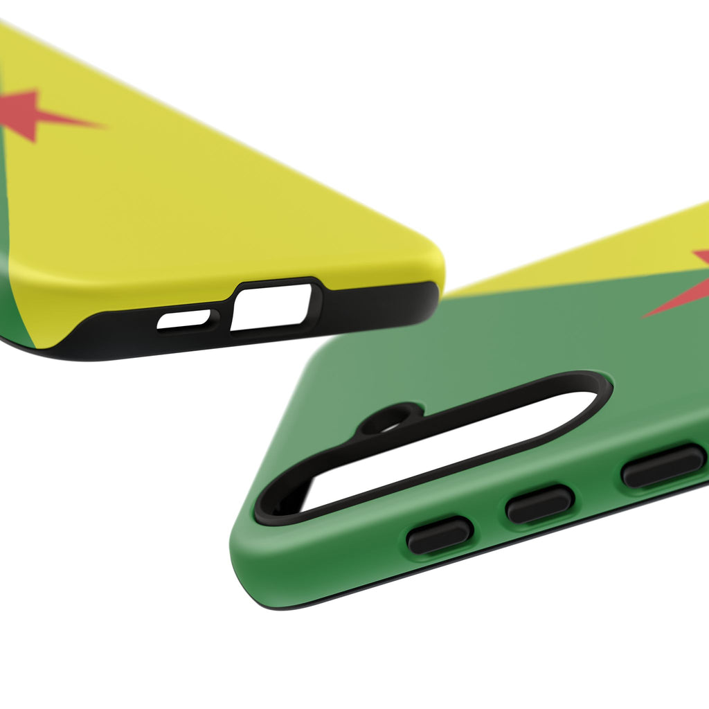 French Guiana Flag Tough Phone Case - Irie Blues Boutique