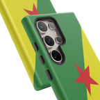 French Guiana Flag Tough Phone Case - Irie Blues Boutique