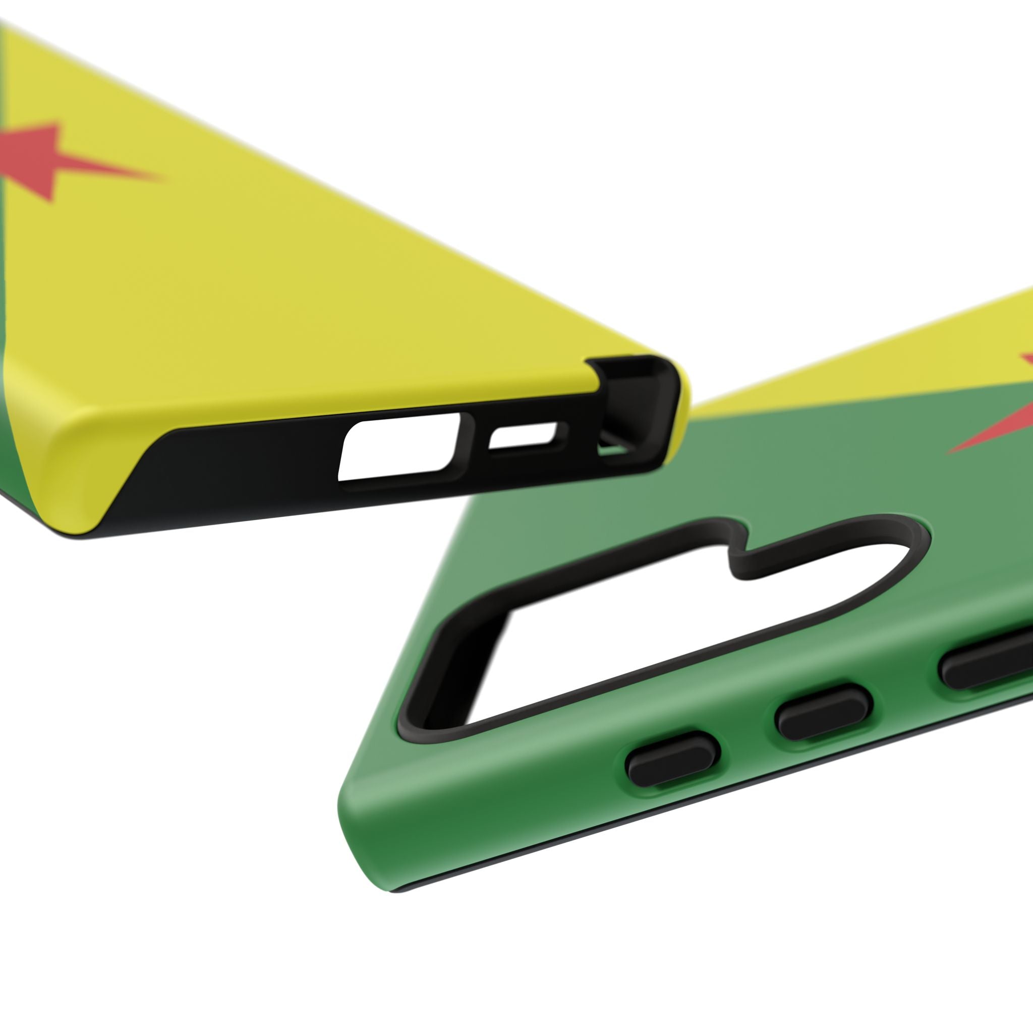 French Guiana Flag Tough Phone Case - Irie Blues Boutique