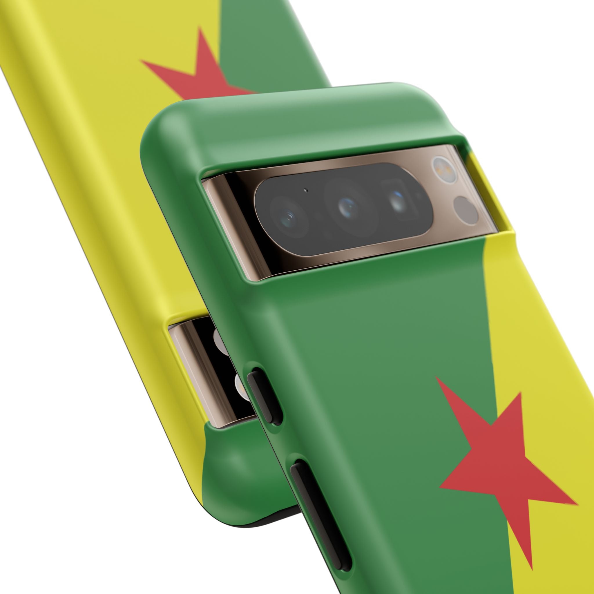 French Guiana Flag Tough Phone Case - Irie Blues Boutique