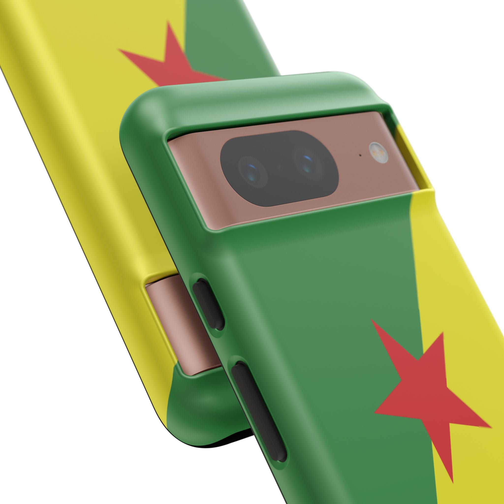 French Guiana Flag Tough Phone Case - Irie Blues Boutique