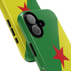 French Guiana Flag Tough Phone Case - Irie Blues Boutique