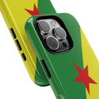 French Guiana Flag Tough Phone Case - Irie Blues Boutique